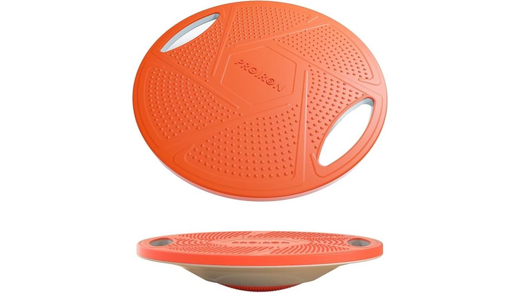 wobble balance board with handle
