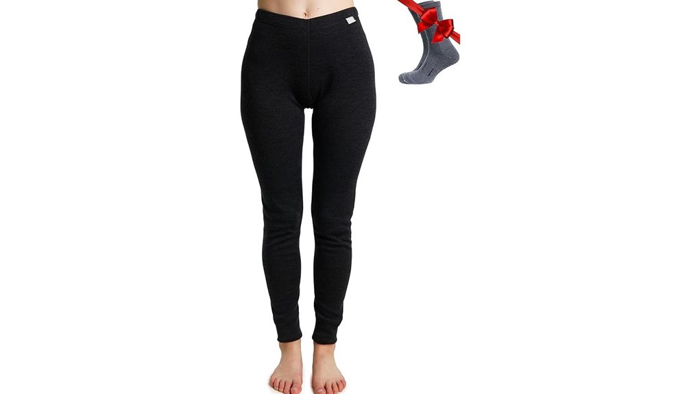 women s 100 merino wool leggings