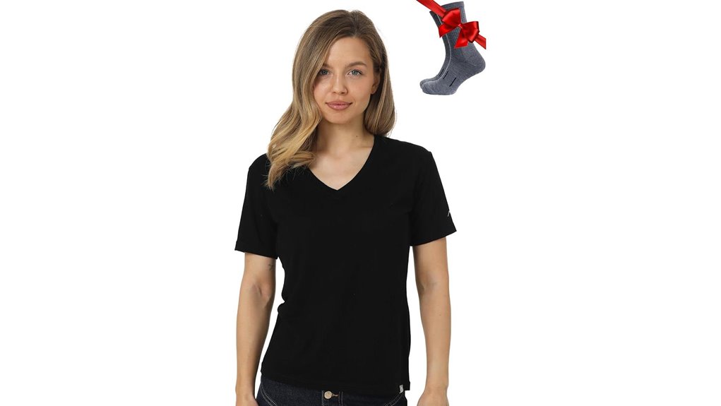 women s 100 merino wool tee