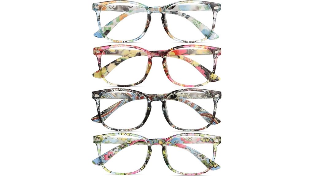 women s blue light blocking reading glasses