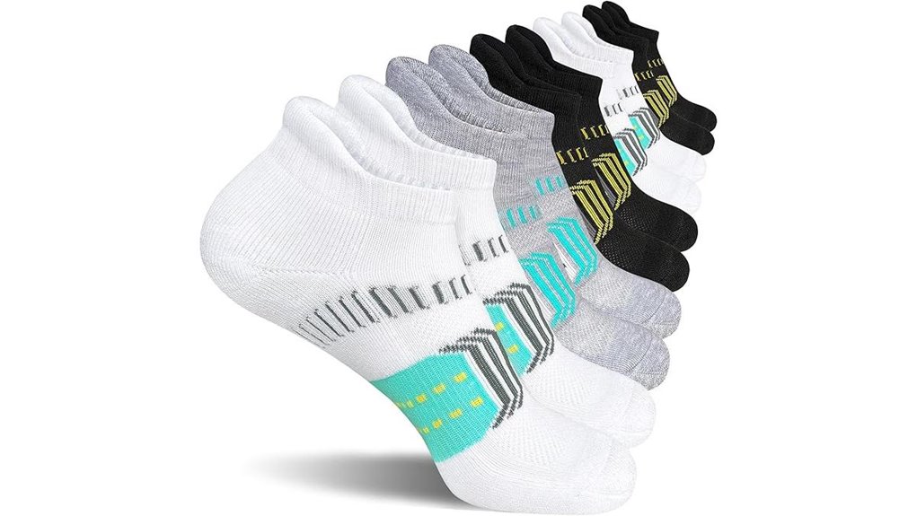 women s cushioned anti blister ankle socks