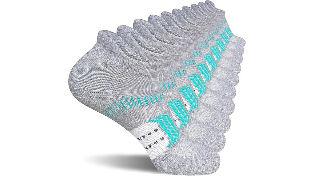 women s cushioned anti blister ankle socks