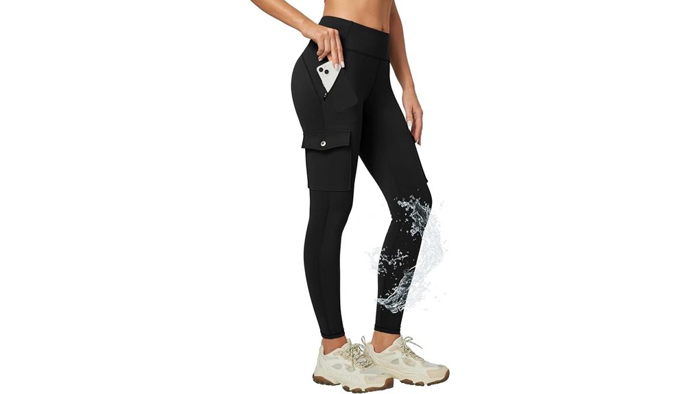 women s hiking leggings with zipper pockets
