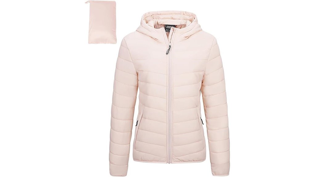 women s lightweight packable quilted puffer