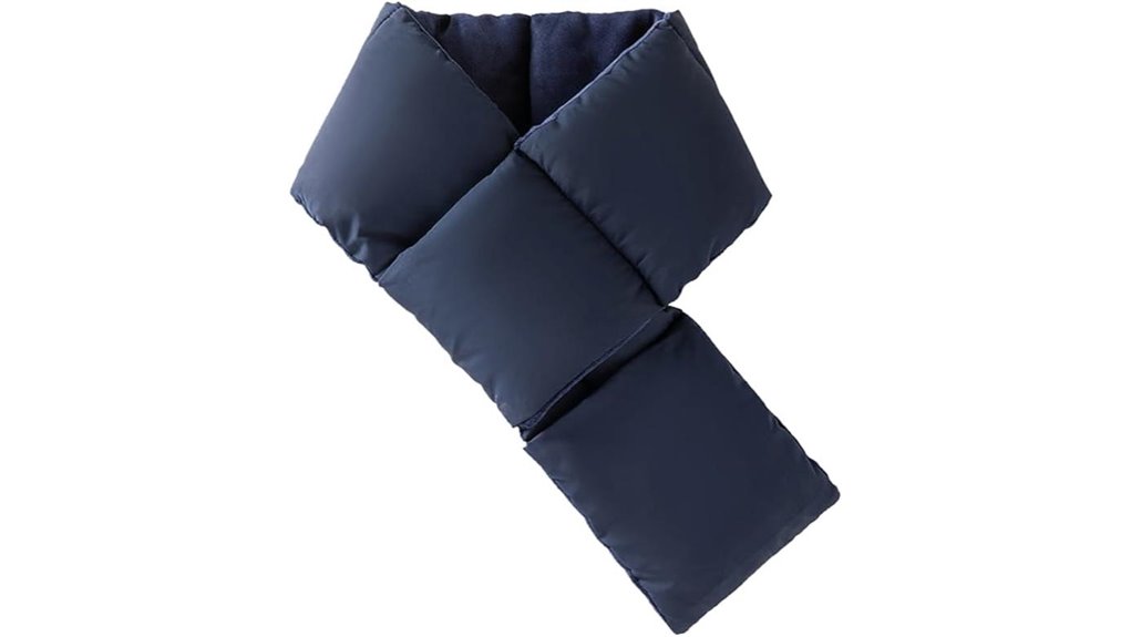 women s lightweight puffer scarf neckwarmer