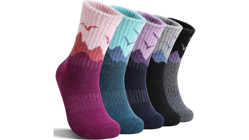 women s merino wool thermal hiking socks