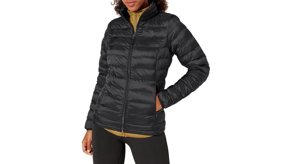 women s packable water resistant puffer