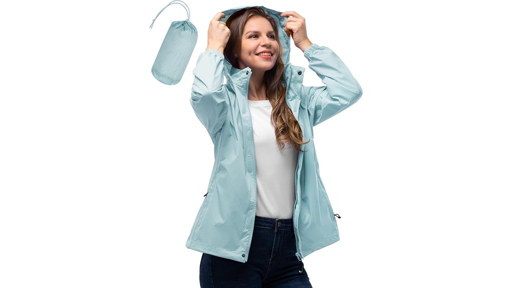 women s packable waterproof jacket
