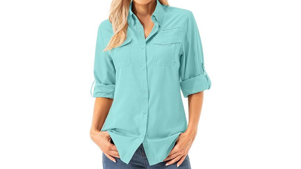 women s quick dry safari shirt