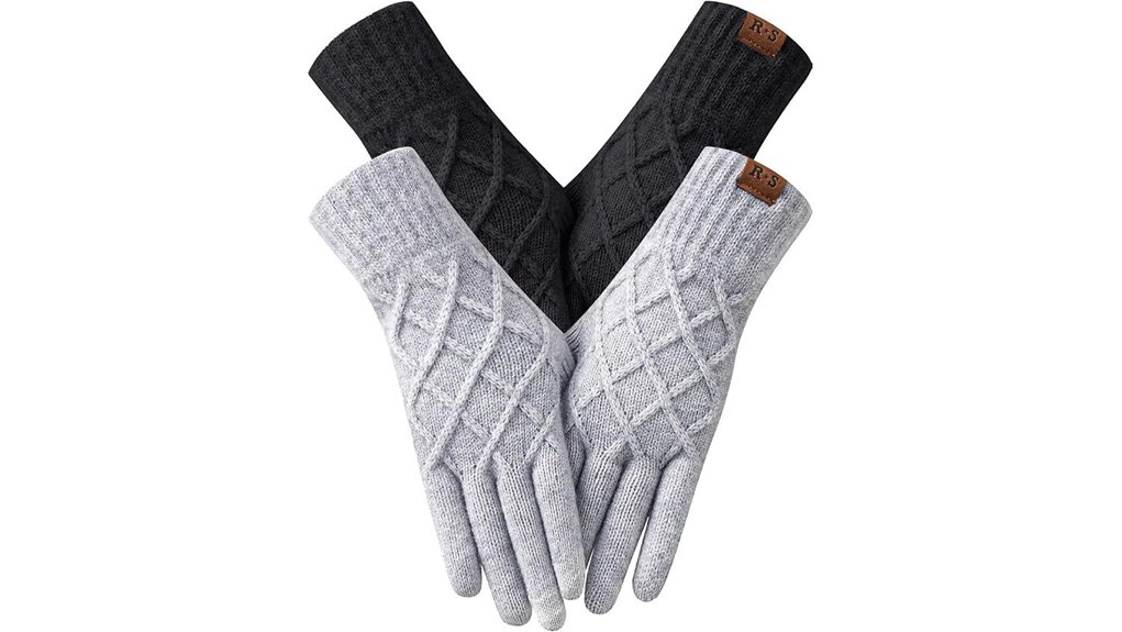women s touchscreen thermal winter gloves