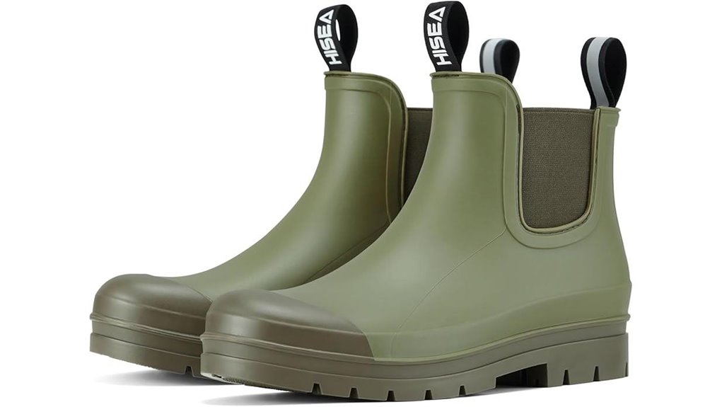 women s waterproof chelsea rain boots