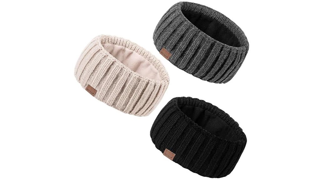 women s winter fleece headbands