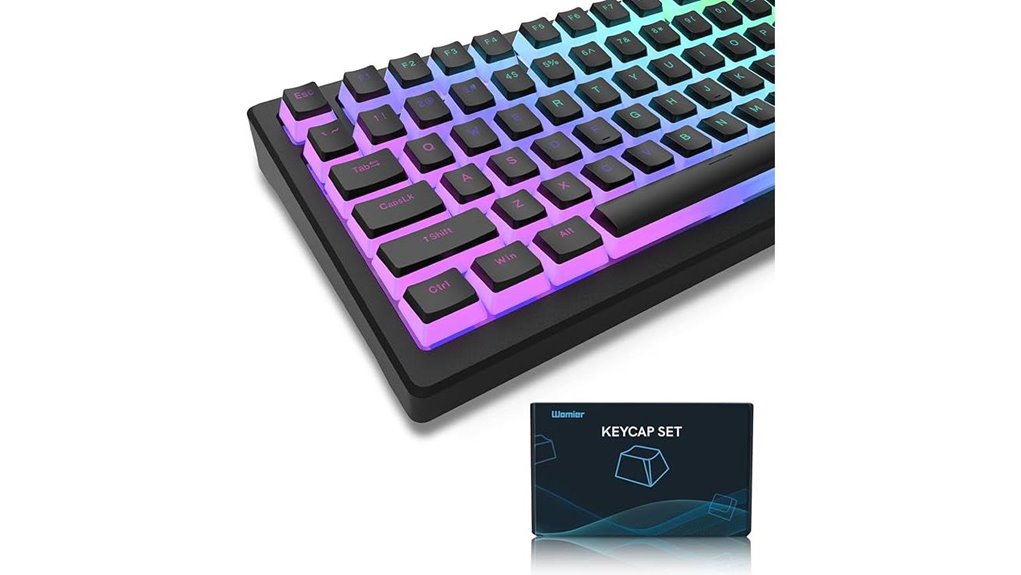 womier pbt pudding keycaps set