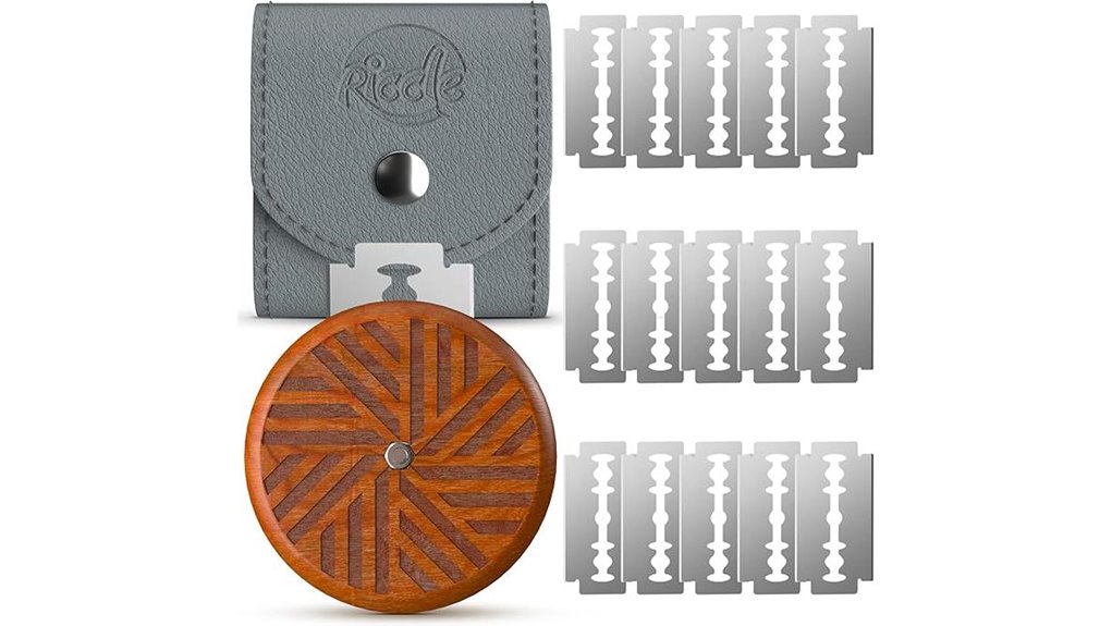 wooden bread lame with blades