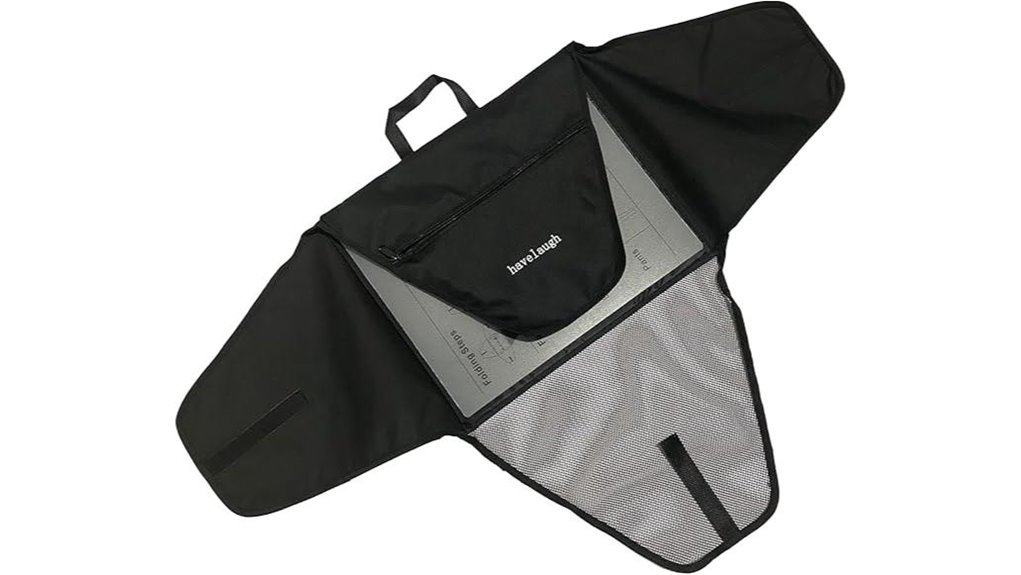 wrinkle free travel garment folder