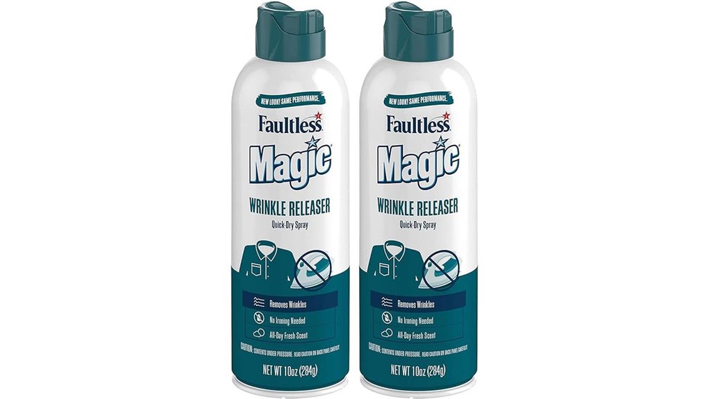 wrinkle releasing fabric refresher pack