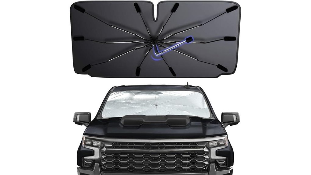 x large upgraded umbrella sunshade