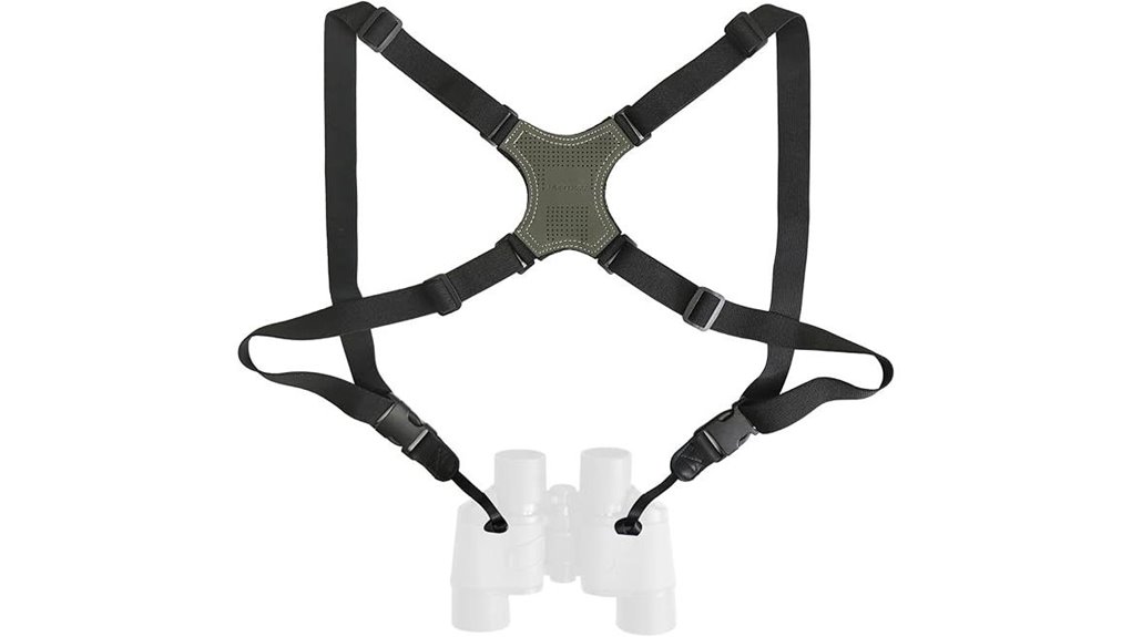x shaped hunting binocular harness