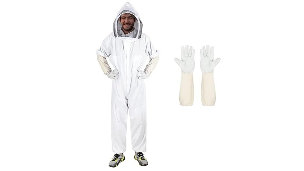 xxl beekeeping suit with veil