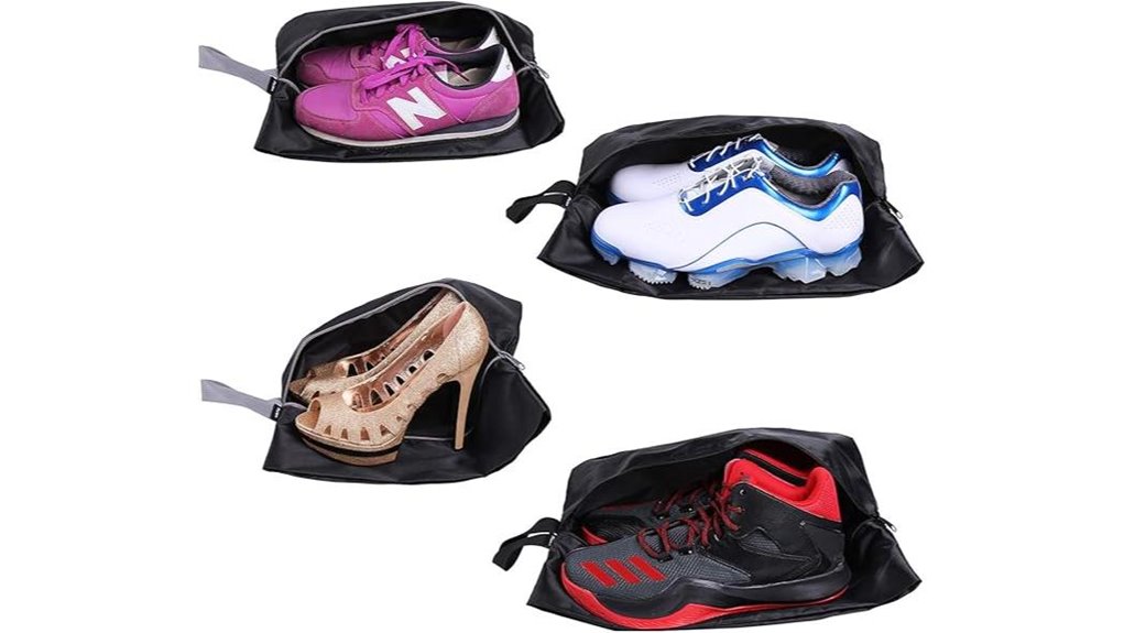 yamiu waterproof travel shoe bags