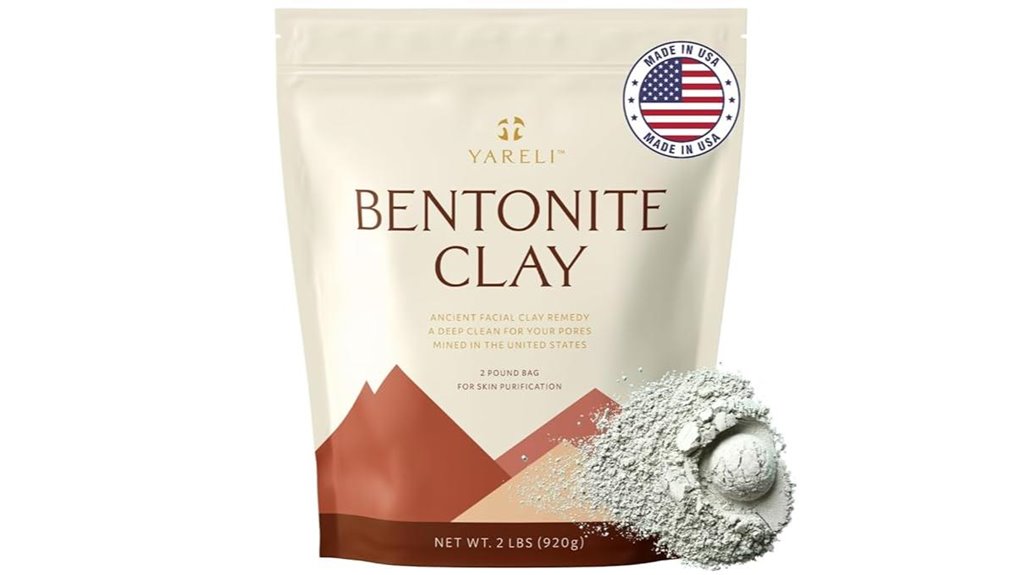 yareli bentonite clay facial bath