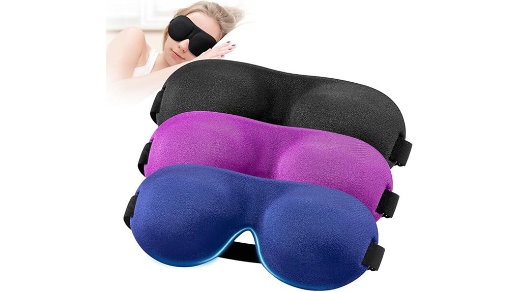 yiview three pack blackout sleepmasks