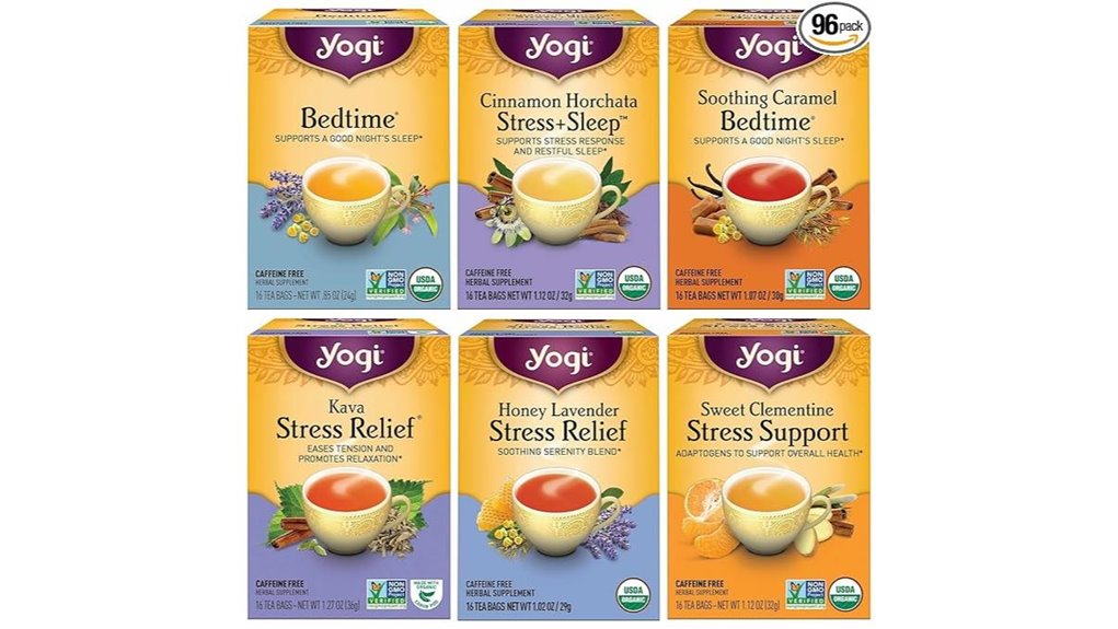 yogi stress relief herbal