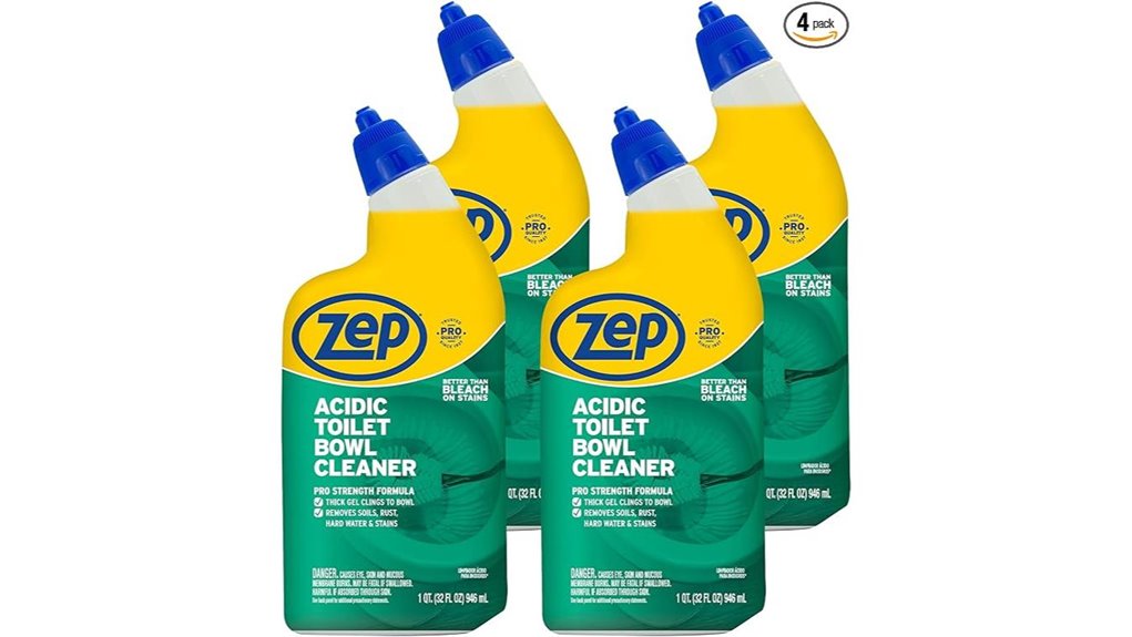 zep acidic toilet cleaner 4