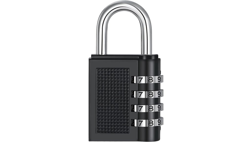 zhege four digit gym padlock