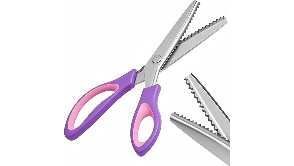 zigzag pinking shears scissors