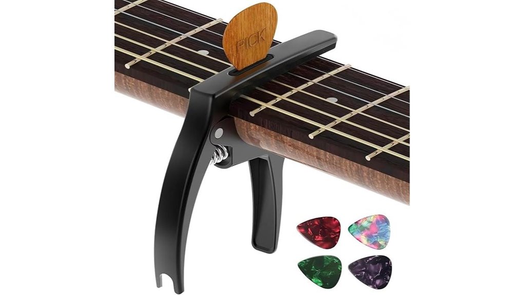 zinc 3 in 1 guitar capo