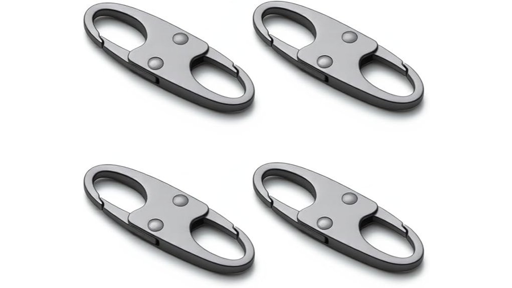 zinc alloy anti theft zipper pulls