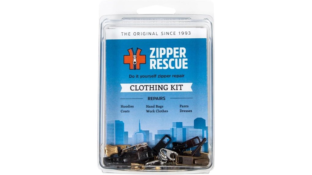 zipper repair kit for clothing