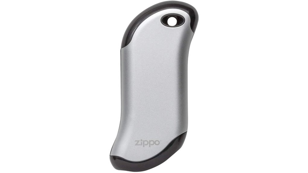 zippo silver rechargeable handwarmer