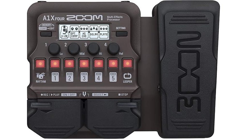 zoom a1x four looper processor