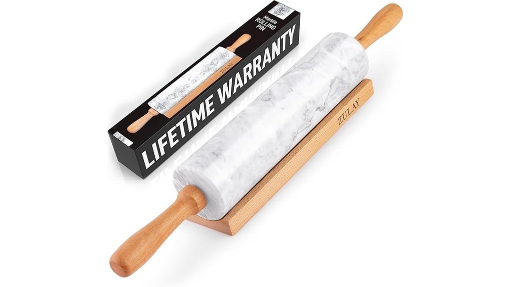 zulay 17 inch marble rolling pin